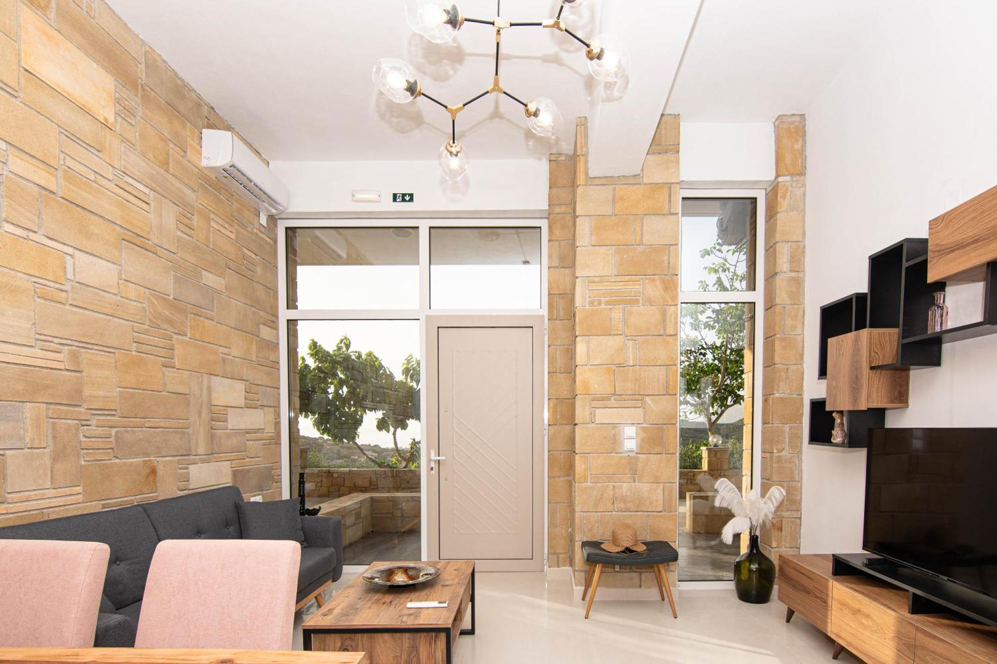 Rikanthos Stone Sea View Apartment Ιι Kíssamos Exteriör bild