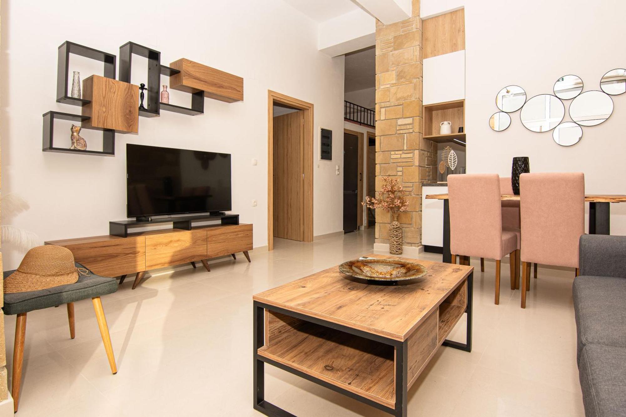 Rikanthos Stone Sea View Apartment Ιι Kíssamos Exteriör bild