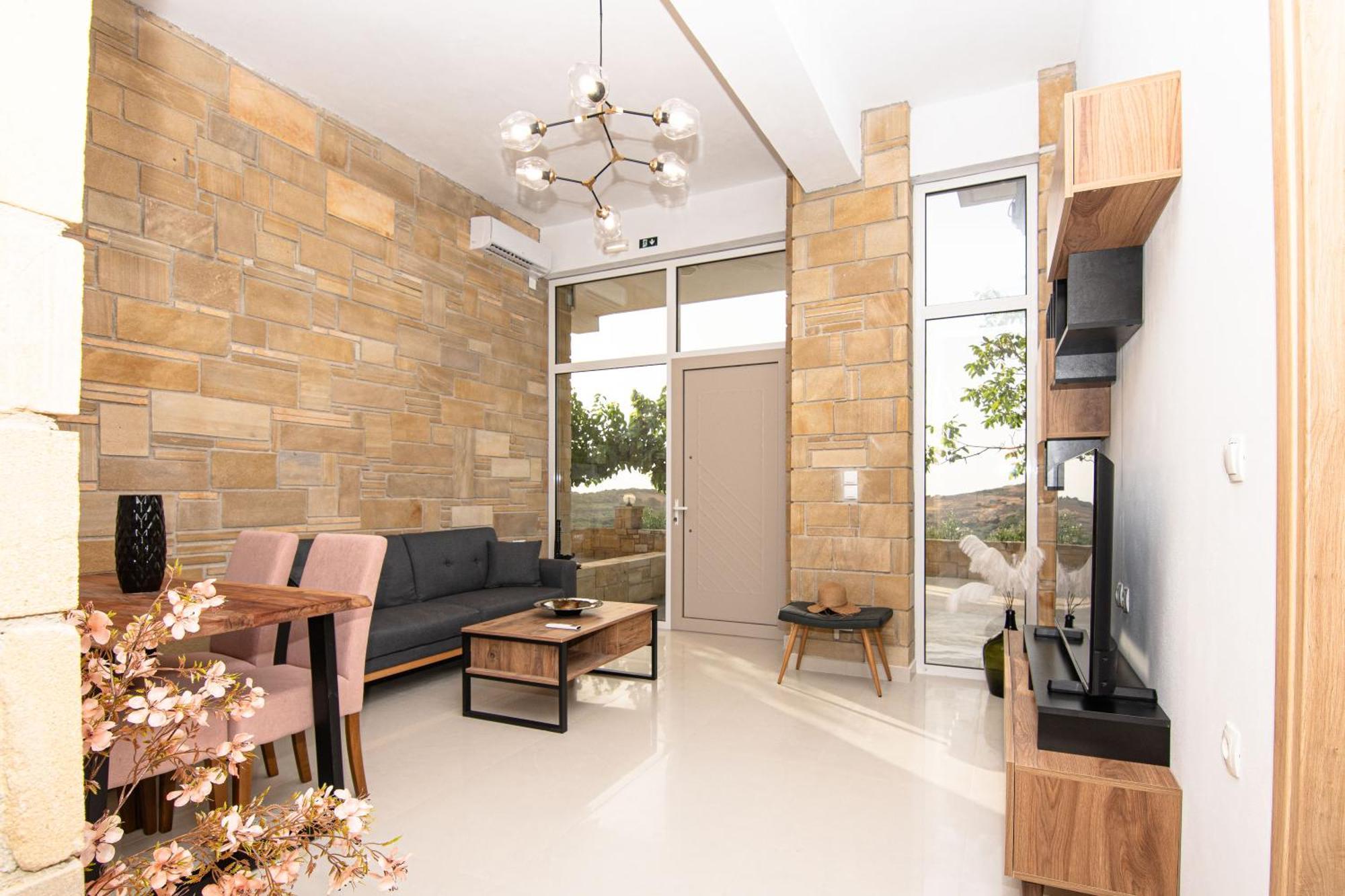Rikanthos Stone Sea View Apartment Ιι Kíssamos Exteriör bild
