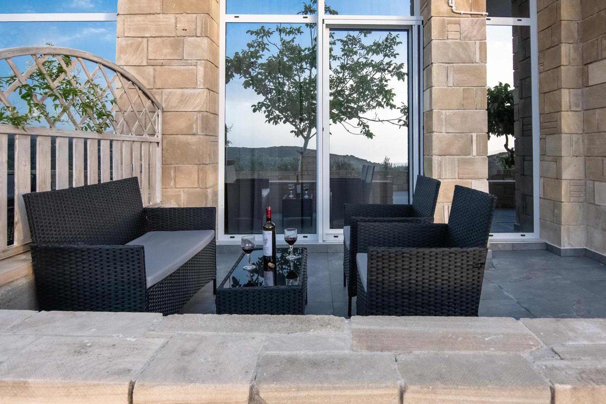 Rikanthos Stone Sea View Apartment Ιι Kíssamos Exteriör bild